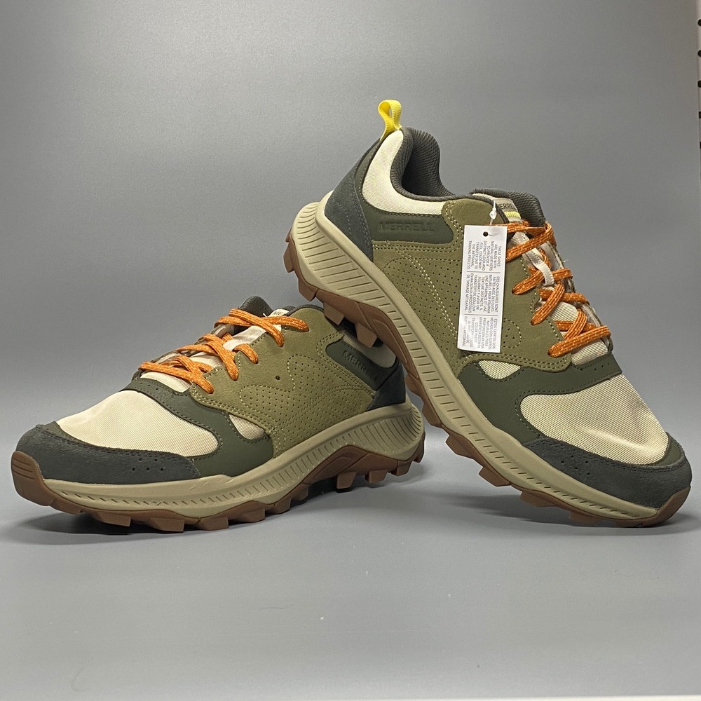 Merrell Tempo Sol Sneakers Mens 11 Olive Green New Hiking Trail Shoes J038729